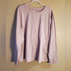 Tek Gear Workout Wear Sweatshirt Pink Size 4X